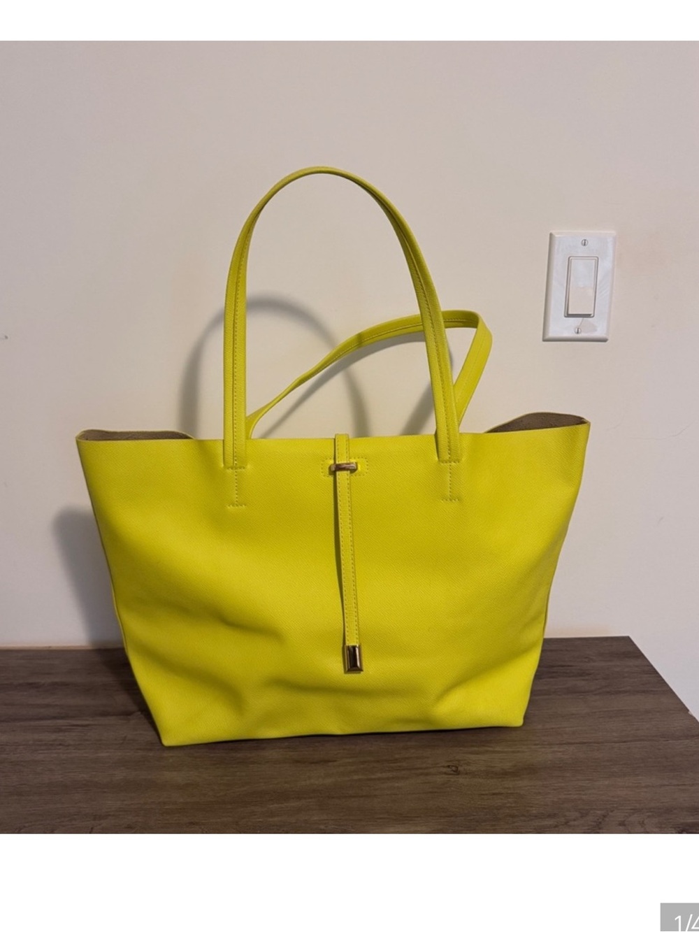 Vince Camuto Leather Tote